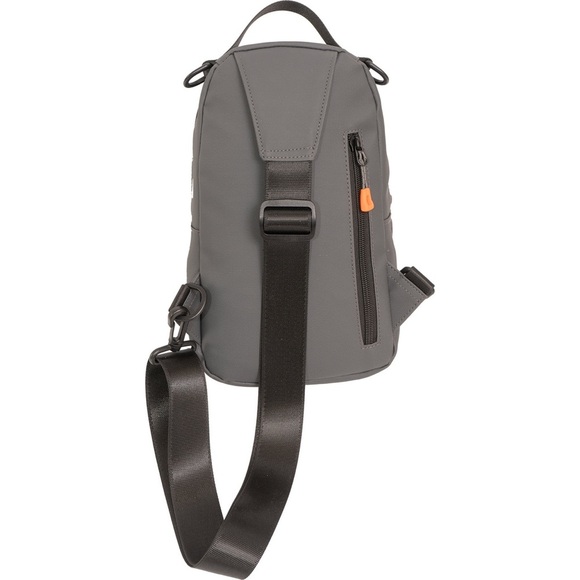 Jack Abraham’s THE AUBURN | 15-IN TEXTURED TARPAULIN CROSSBODY SLING BAG - Picture 4 of 9